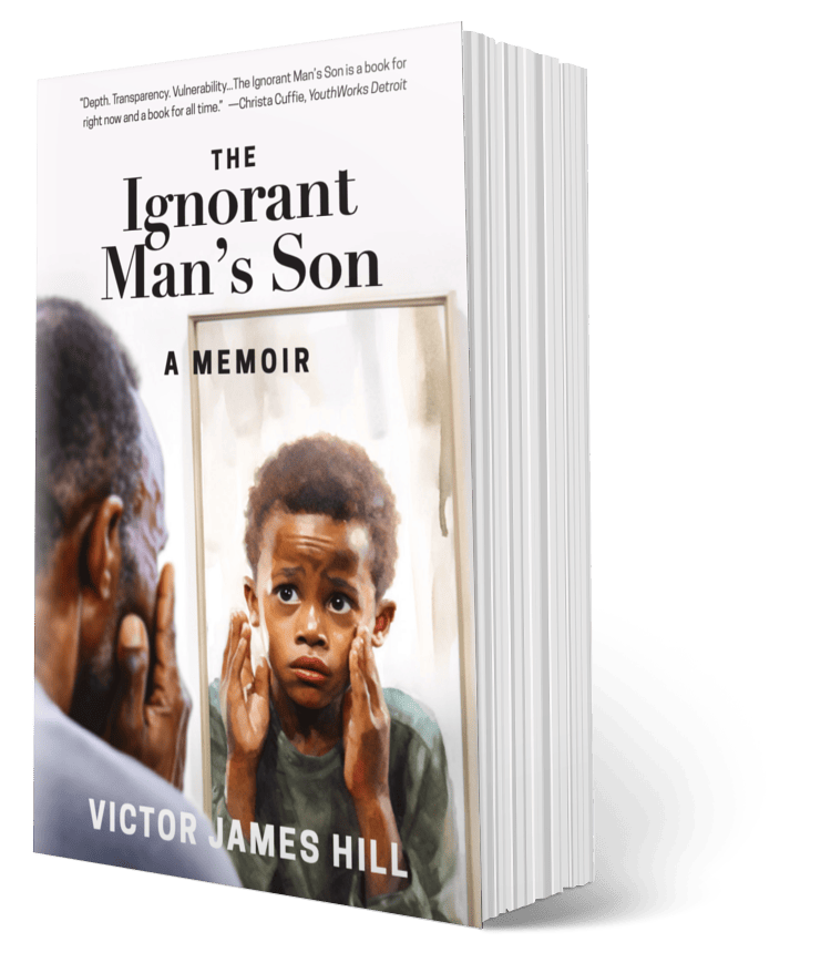 Image of book titled The Ignorant Man's Son, a project of our leadership memoir ghostwriter service.